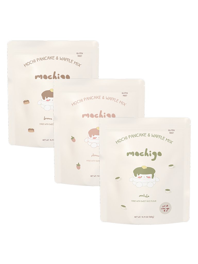 variety mochi pancake mix - 3 pack