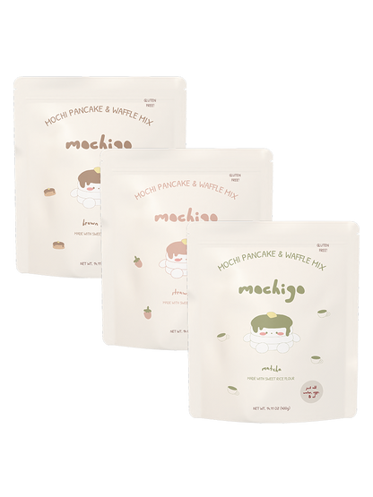 variety mochi pancake mix - 3 pack