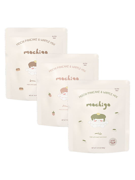 variety mochi pancake mix - 3 pack