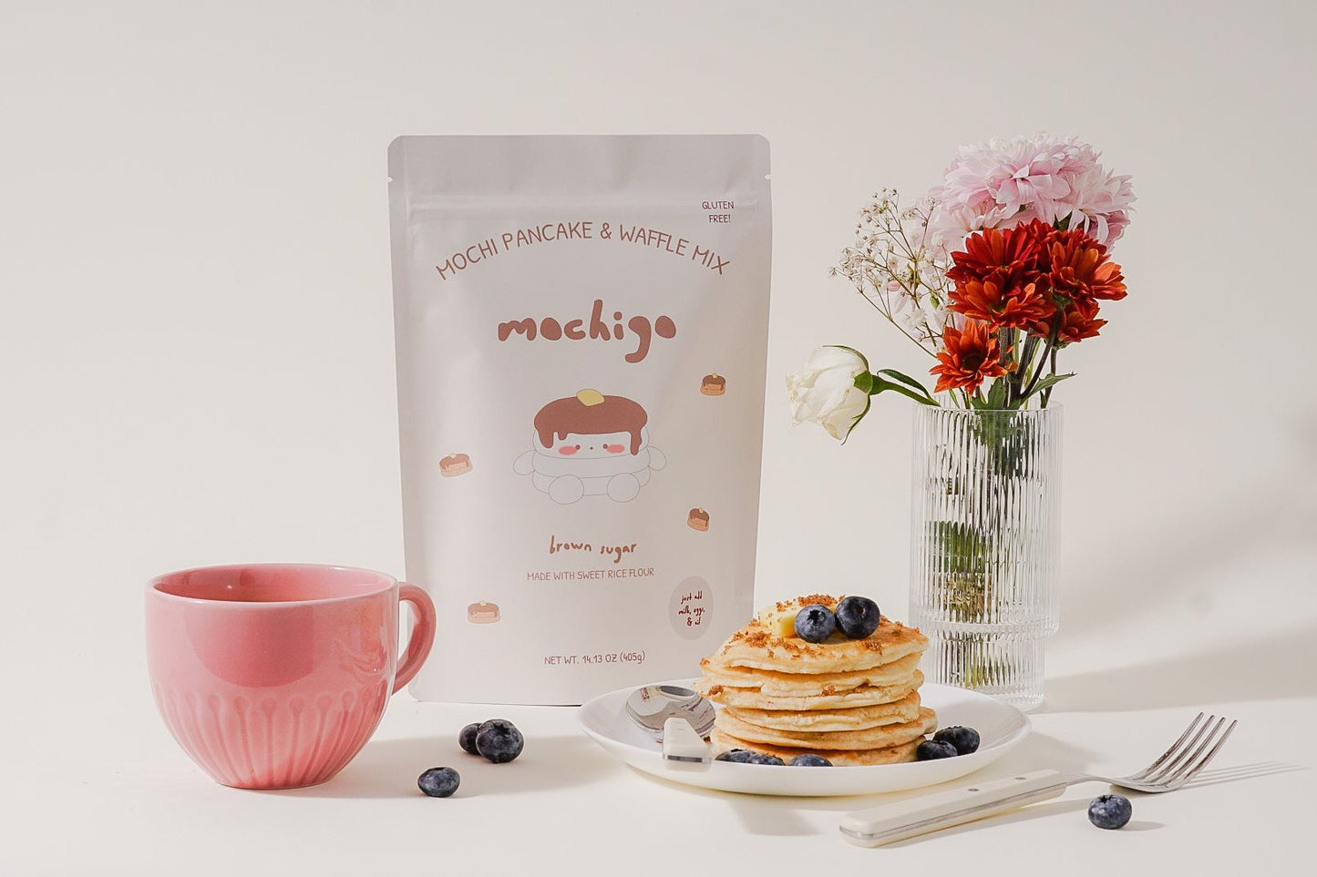 brown sugar mochi pancake mix