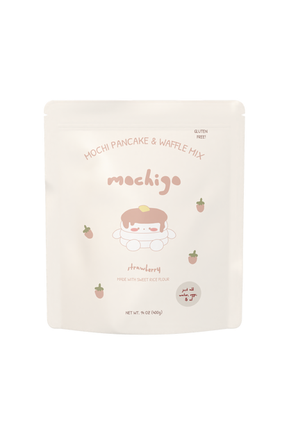 strawberry mochi pancake mix