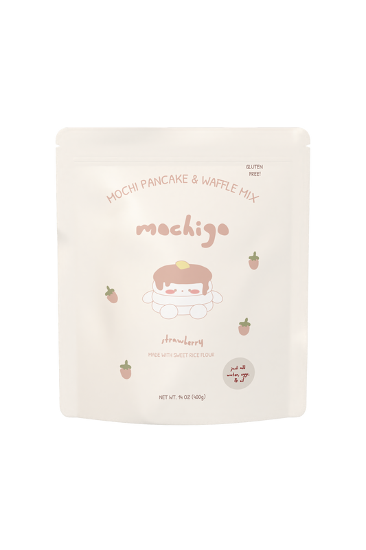 strawberry mochi pancake mix