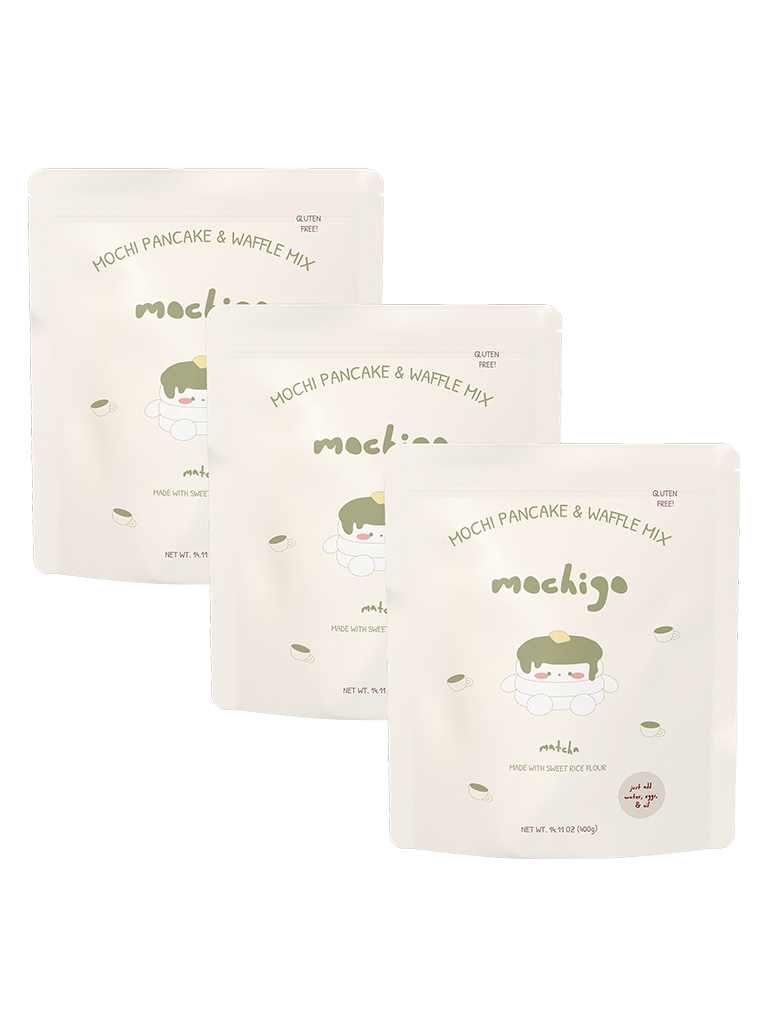 matcha mochi pancake mix - 3 pack