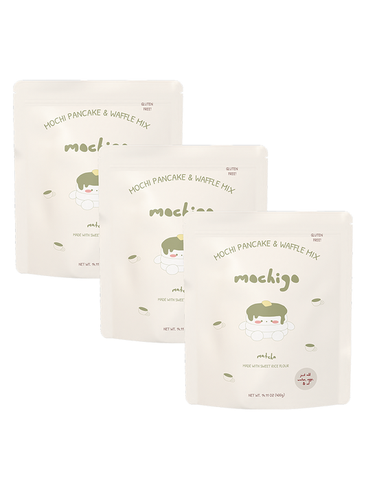 matcha mochi pancake mix - 3 pack