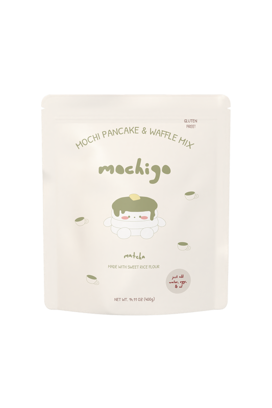 matcha mochi pancake mix